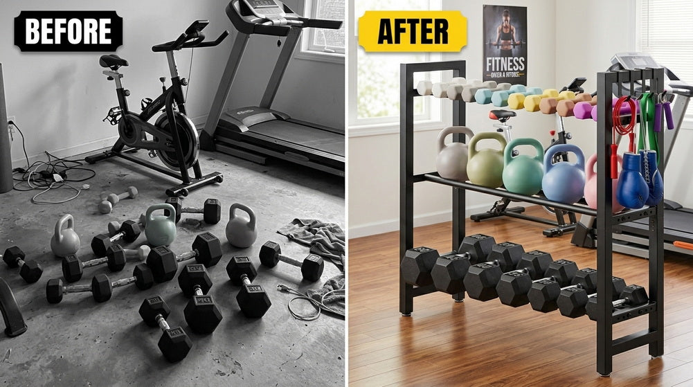 Adjustable Dumbbell Rack