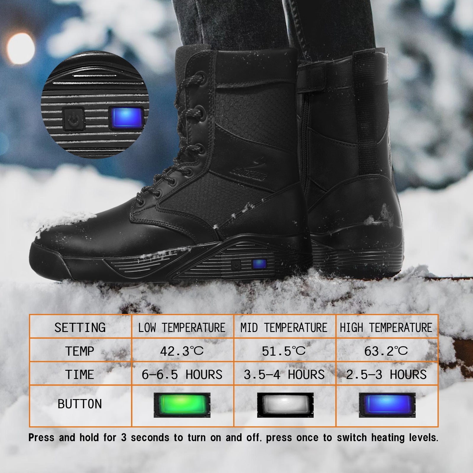 Soulsfeng FuturaHeat-Y Heated Boots